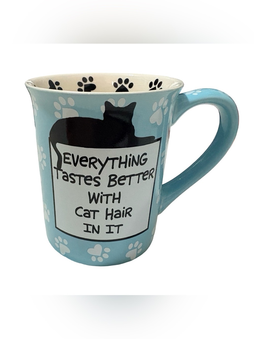 Our Name Is Mud Everything Tastes Better With Cat Hair Mug